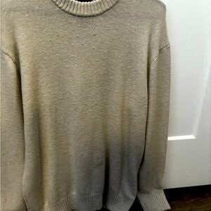 Tan knitted sweater